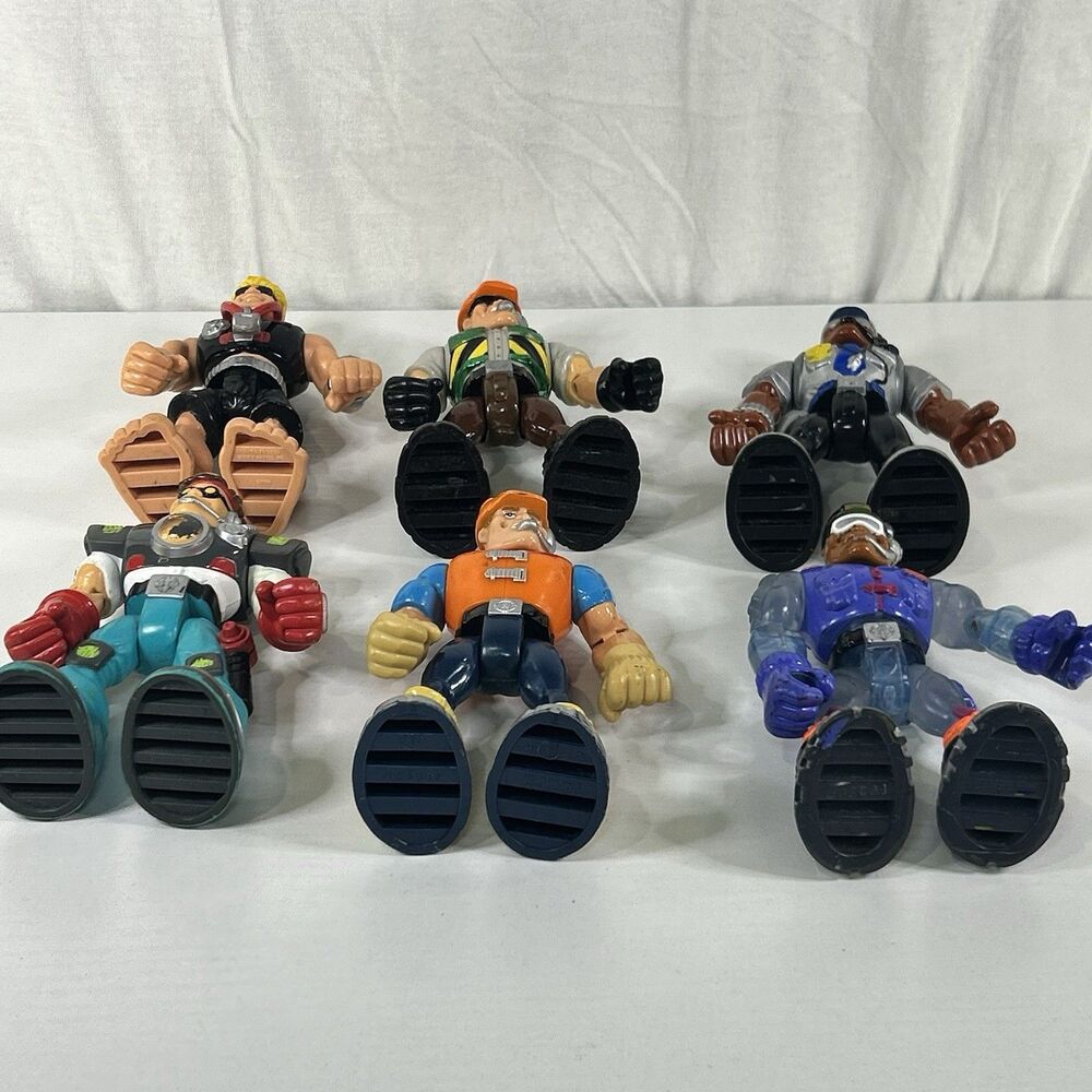 Vintage Fisher Price Rescue Heroes Lot of 6 Figures 1998/2001 - Picture 2 of 9